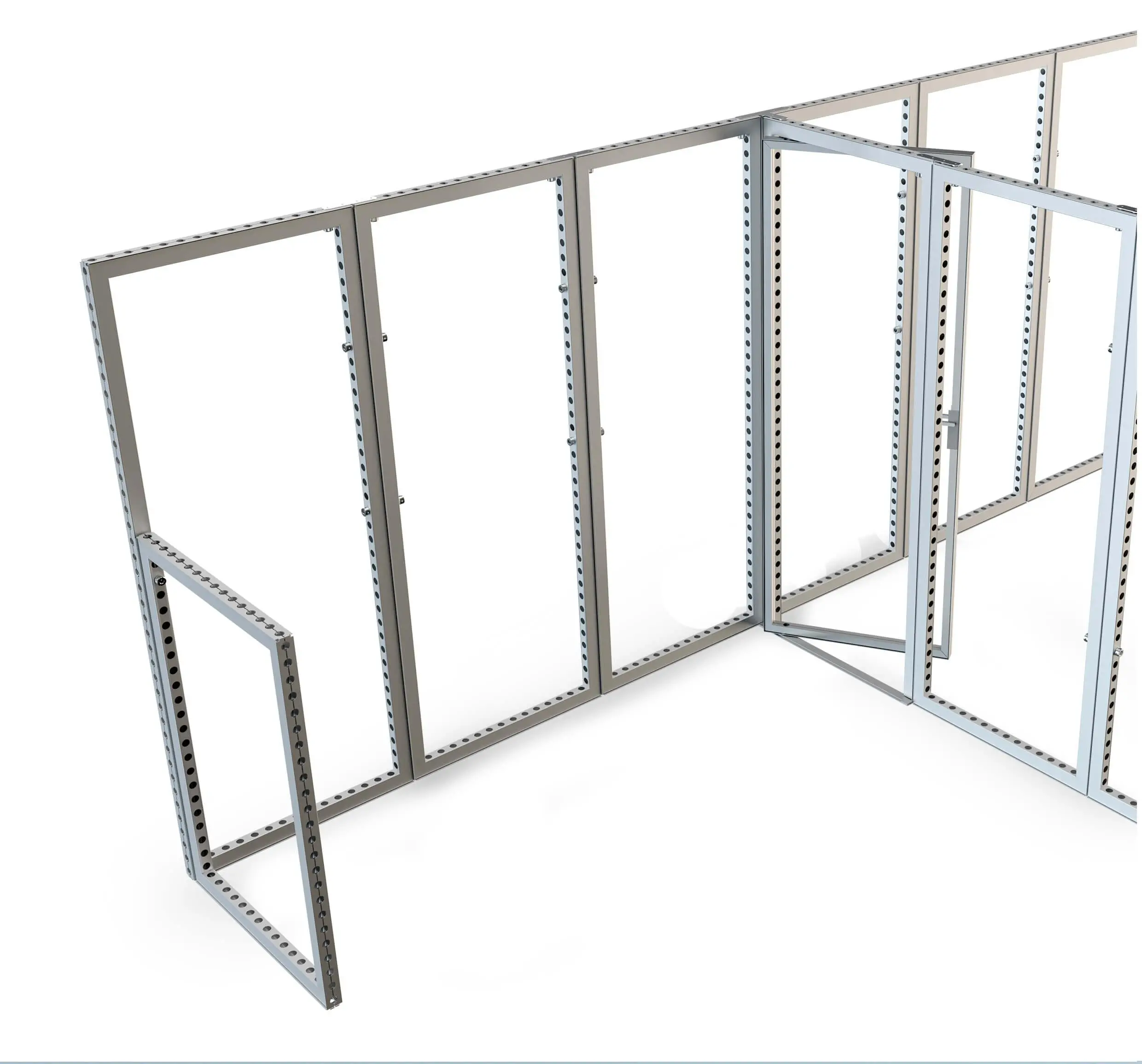LTFS62-992X2418 Fast System 62mm welded rectangular frames with big holes