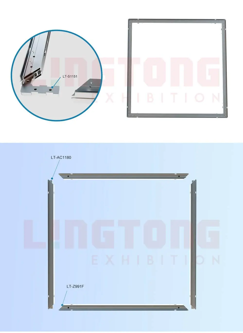 LTFS40-977x2400 Fast System Fast Wall Frame 40mm