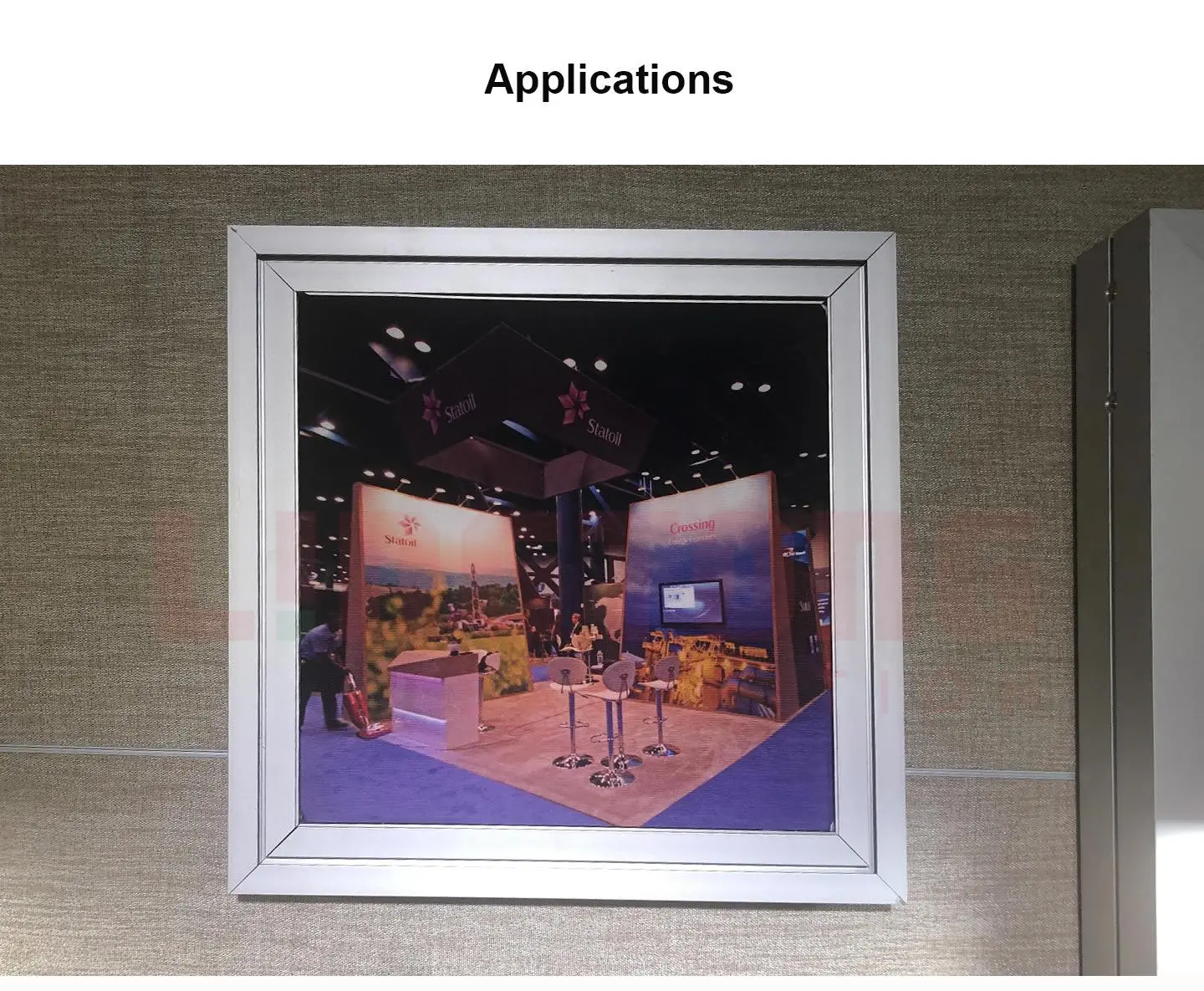 LT-W2557 Fabric Frame Extrusion/60mm for Lingtong SEG Fabric