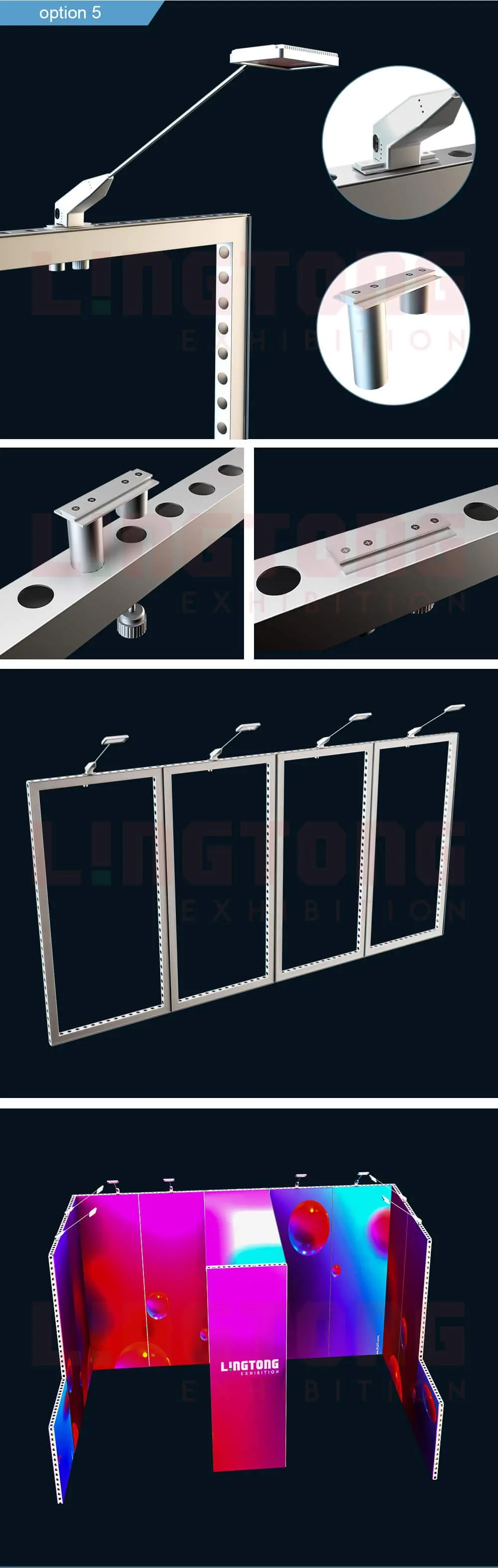 LT-DG521 Led lamp with sockets (transformer built in)