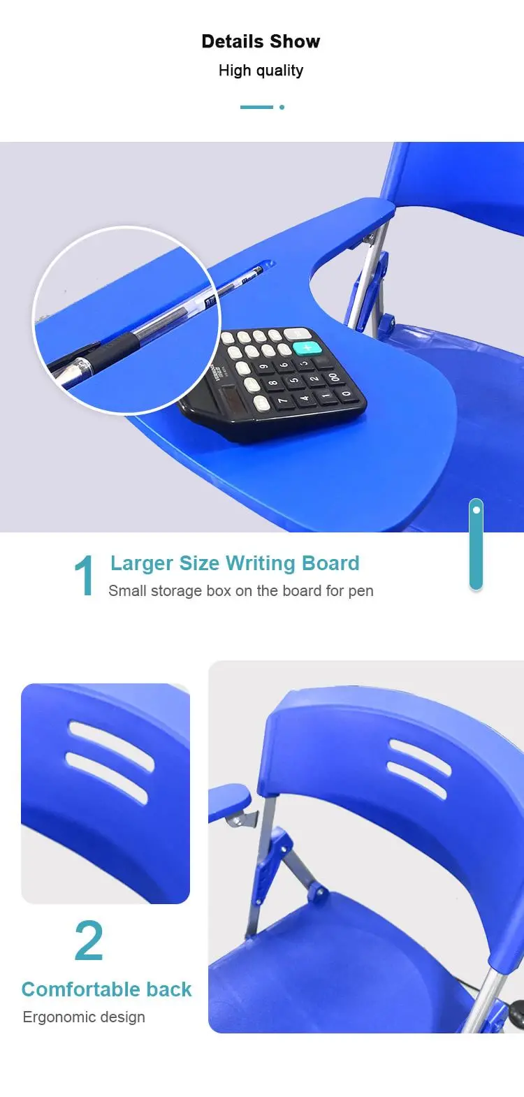 LT-ZET-13 PP Plastic Stackable Chair