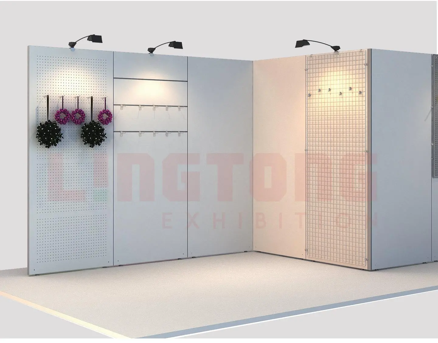 LT-WB261-07 Corner Cover For 90 Degree Corner Partition Backdrop