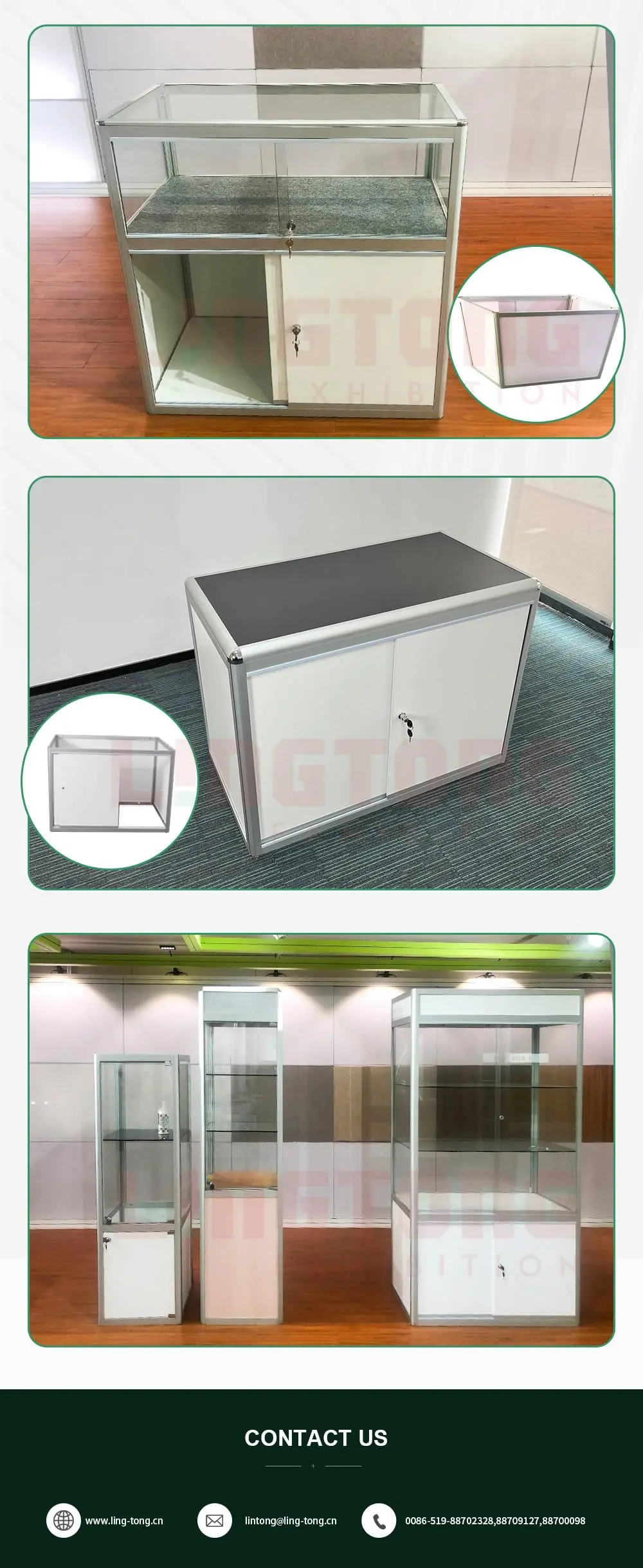 LT-ZX01-01 LT-ZX01-02 Foldable Extrusion for Folding Counter or Folding Desk or Folding Cabinet