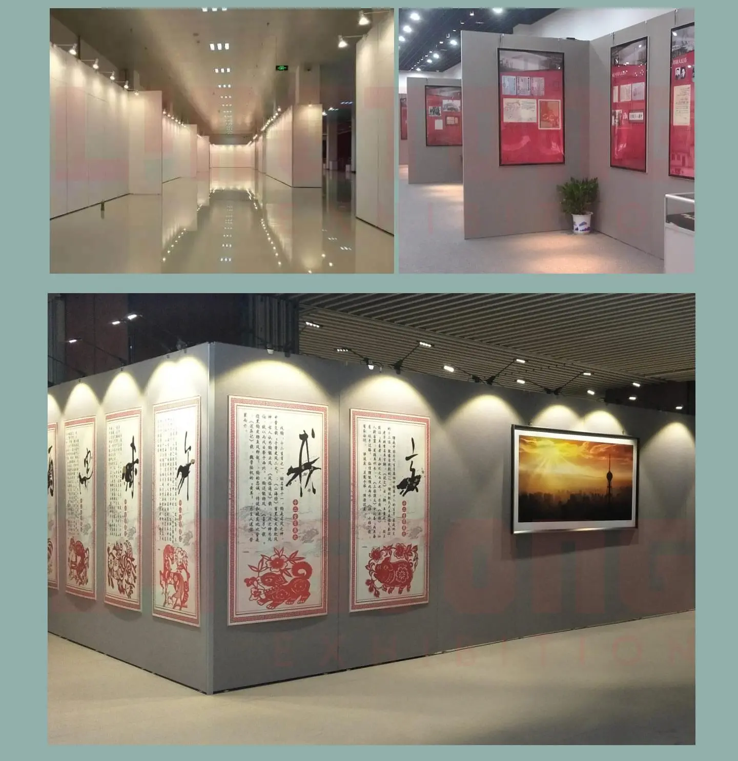LT-WB261-60 Connecting Post For L Shape Exhibition Partition Wall