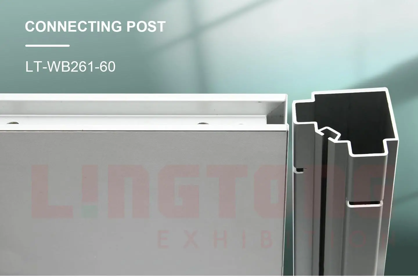 LT-WB261-60 Connecting Post For L Shape Exhibition Partition Wall