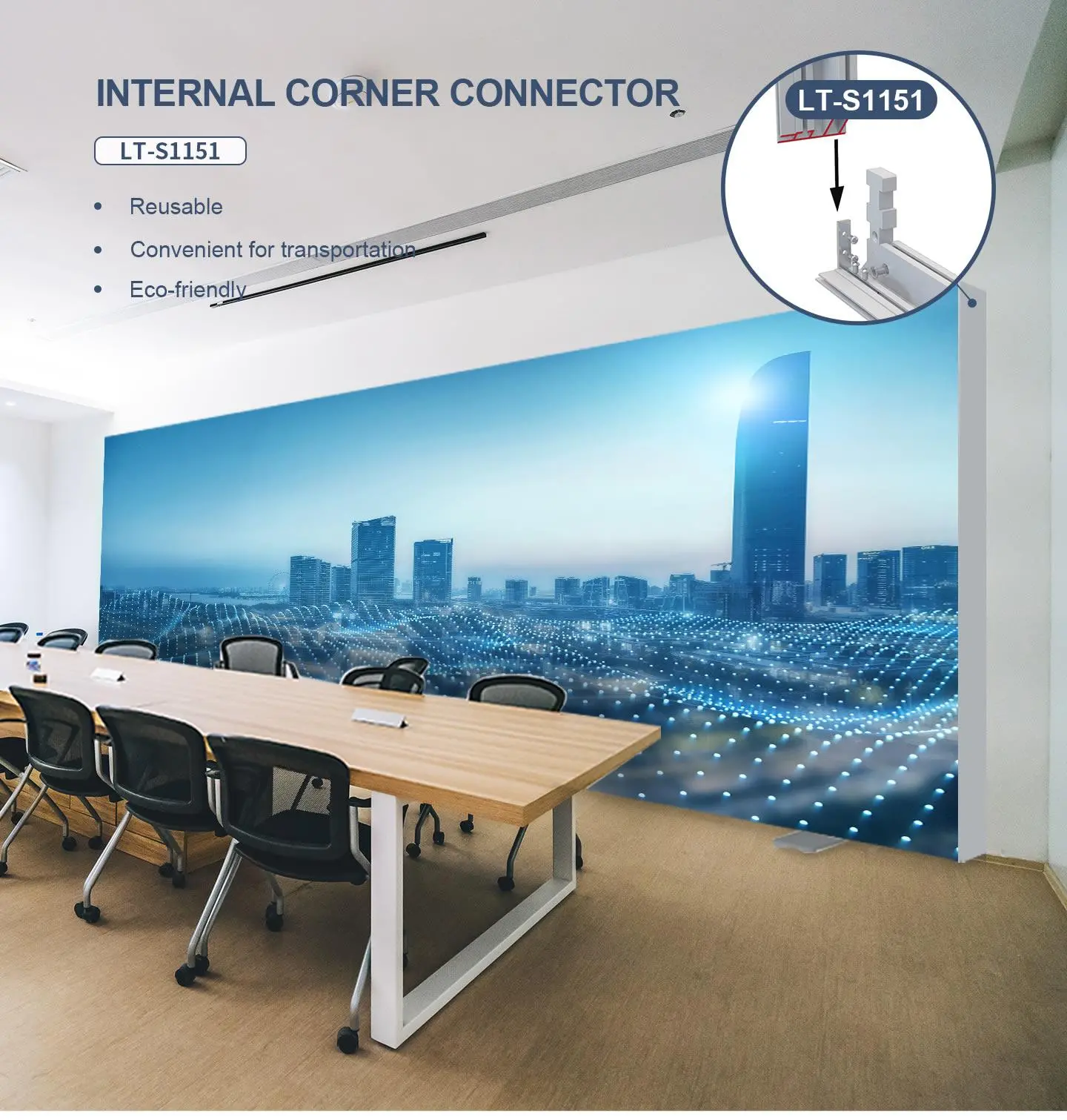 LT-S1151 Internal Corner Connector