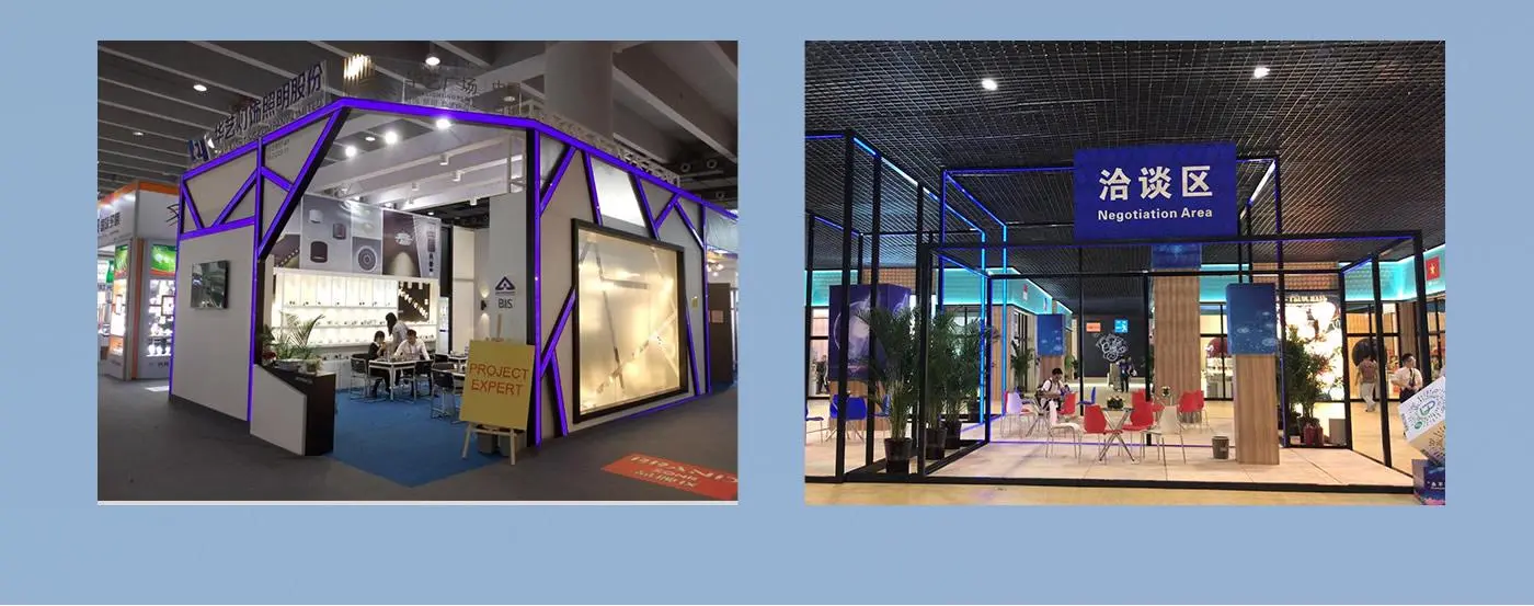 LT-M341 Open Square Extrusion/80mm For Modular Trade Show Booth