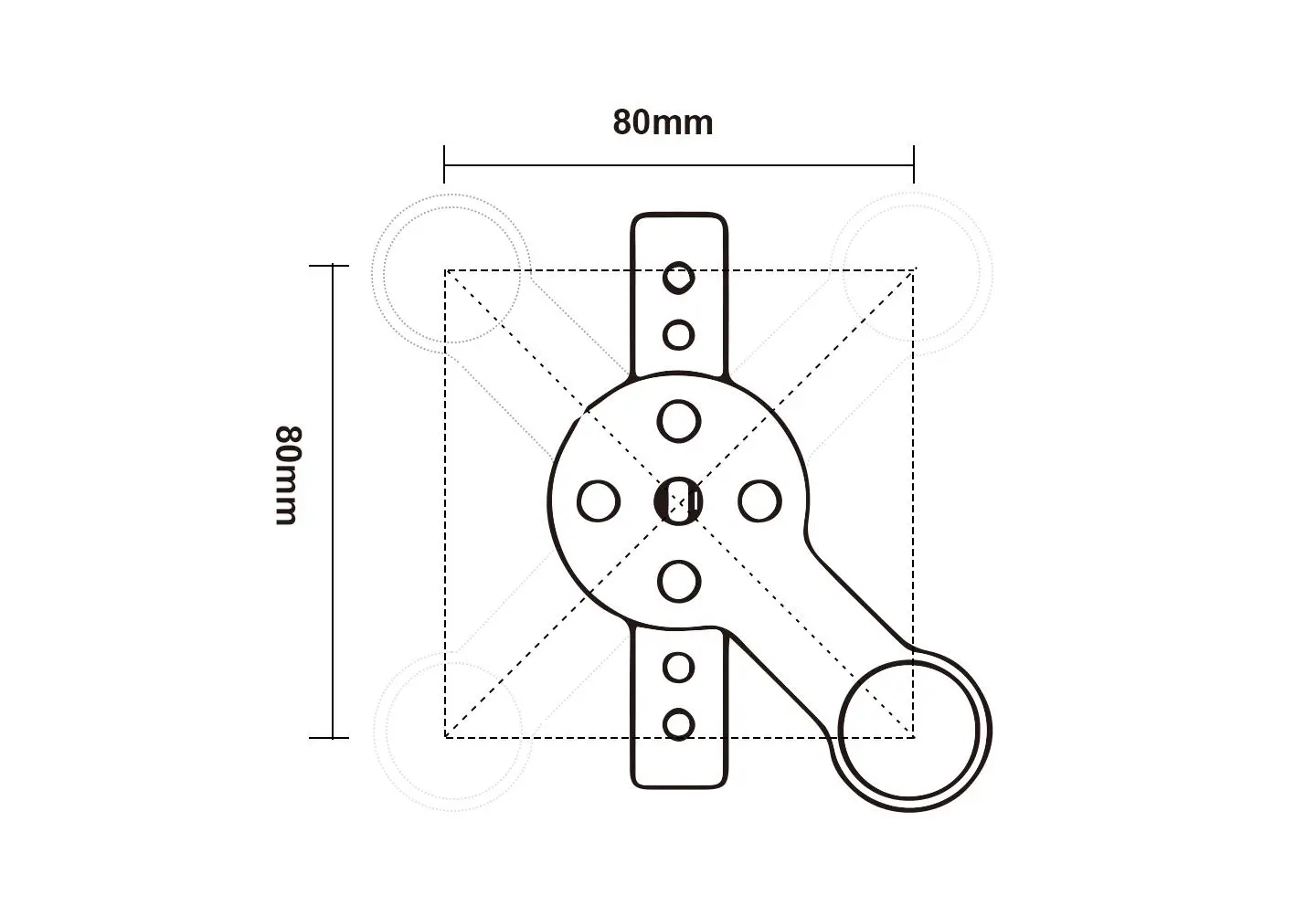LT-E160401 Glass/Panel Retainer