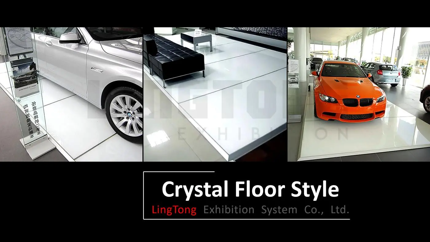 LT-BM04.05B Crystal Floor for Retail Shop