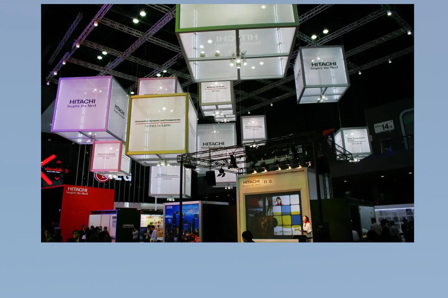 LT-M602 Square Extrusion/60mm For Trade Show