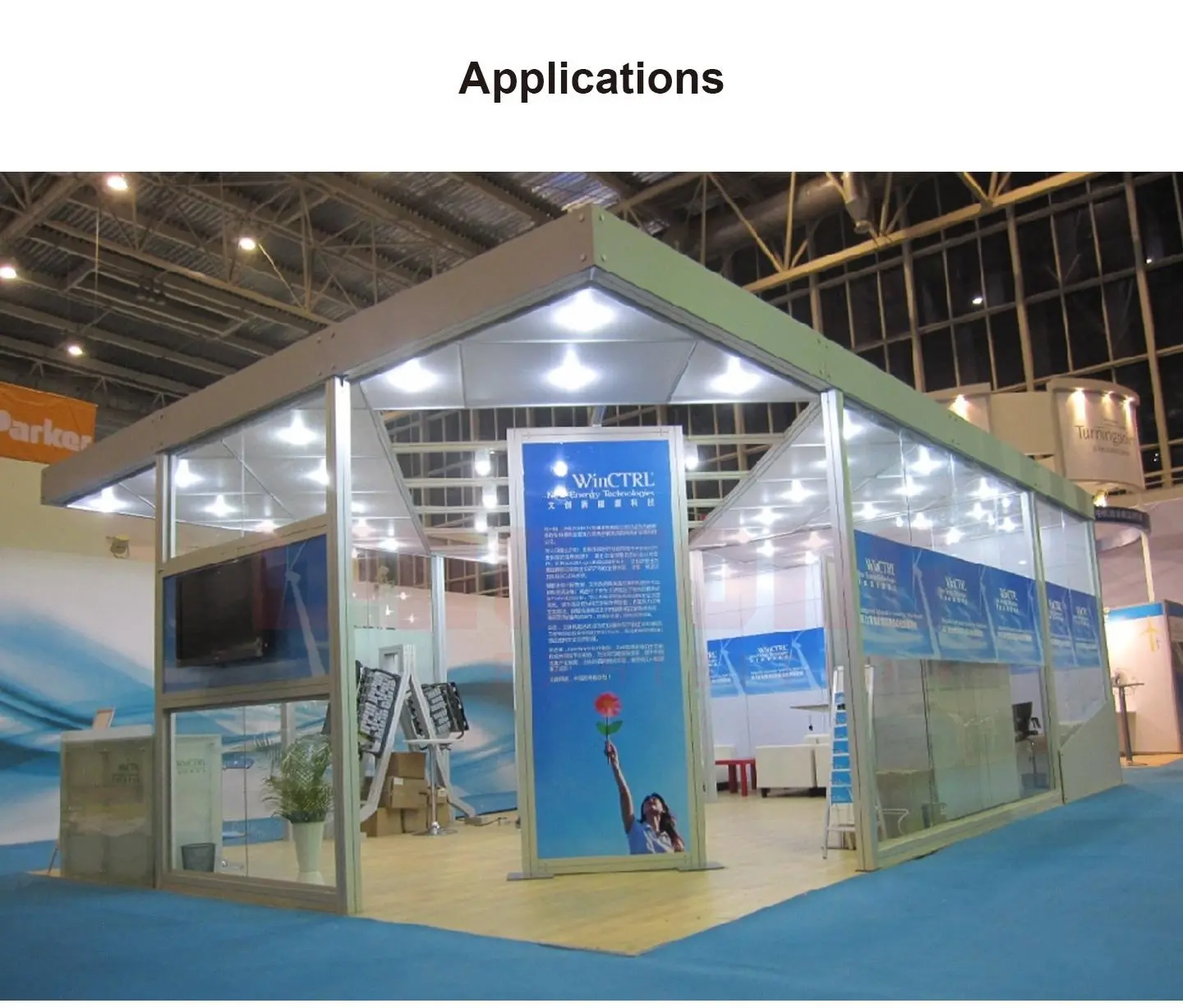 LT-ML1392 Glass/Panel Retainer For Display Background Wall