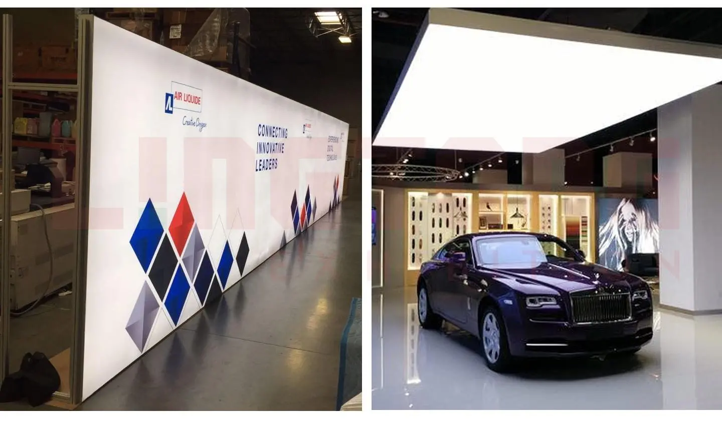 LT-W2596 Fabric Extrusion/140mm for Single Side Lightbox