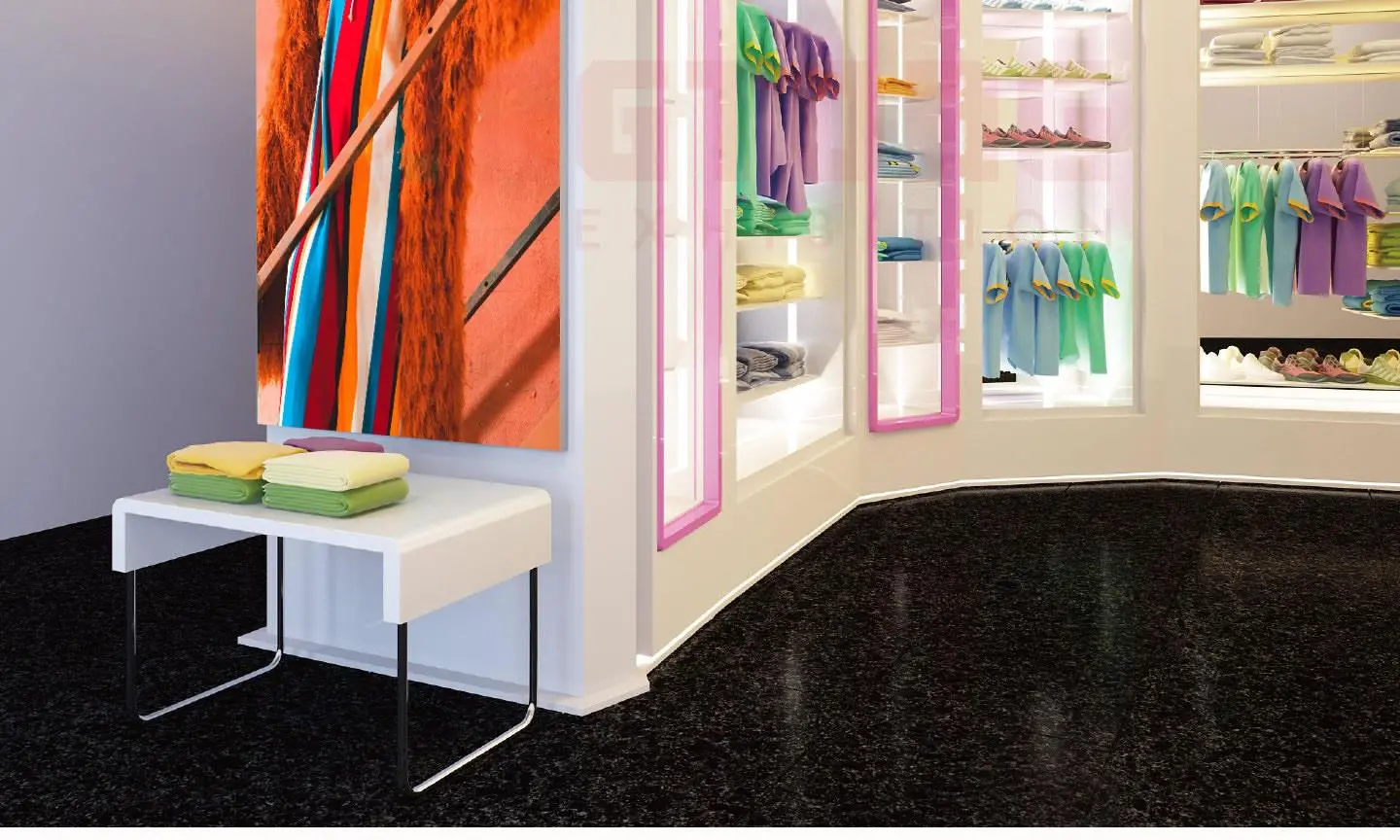 LT-W2591 Fabric Frame Extrusion for Fixing the SEG Fabric