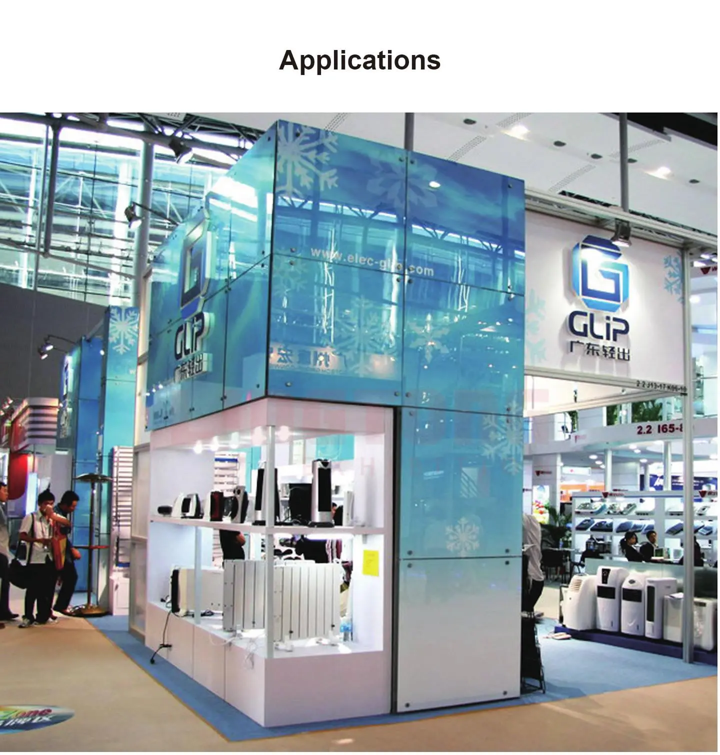 LT-E160402 Glass/Panel Retainer For Acrylic Panel Wall