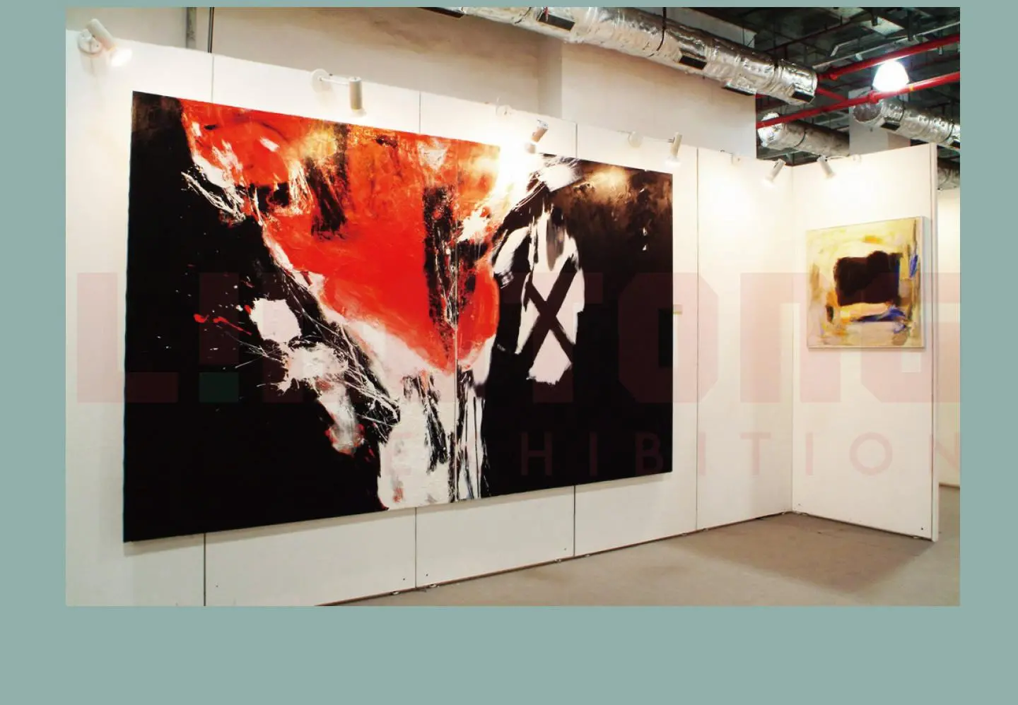 LT-WB261-60 Connecting Post For L Shape Exhibition Partition Wall