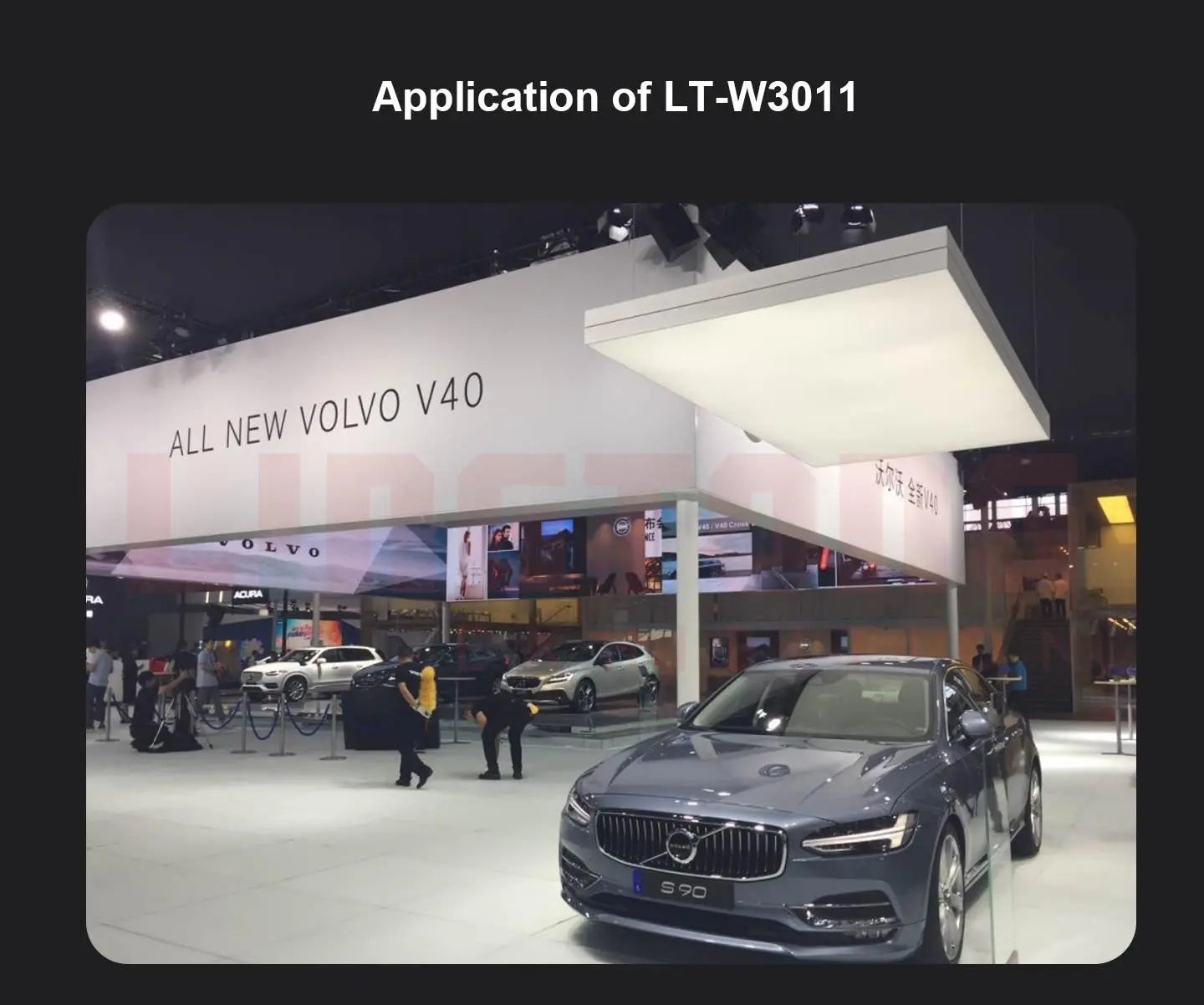 LT-W3011 Fabric Extrusion/80mm for Single Side Lightbox