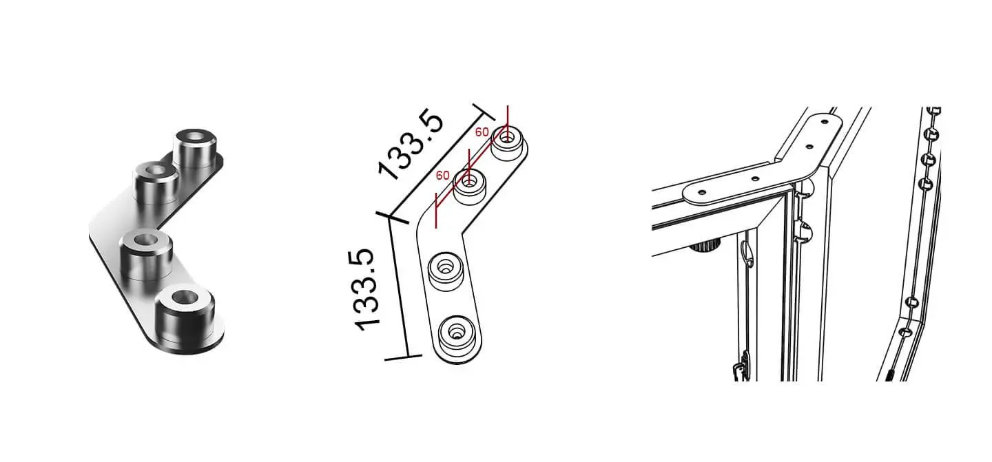 LTFS80-29 Connector Plate