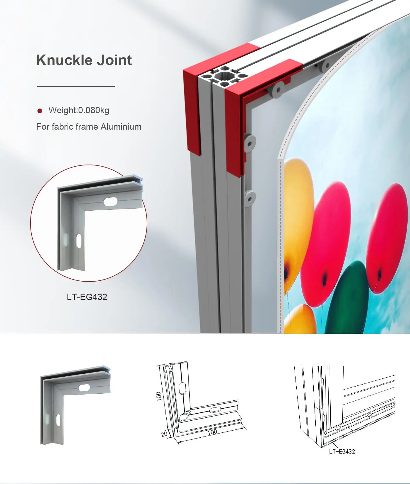 LT-EG432 Knuckle Joint