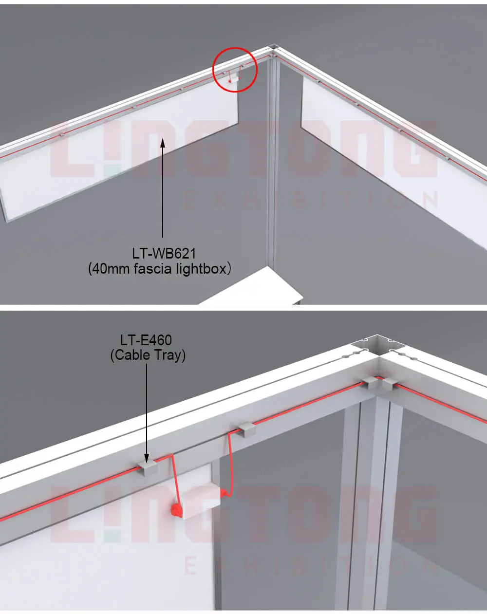 LT-WB621 SEG Fabric Fascia Lightbox
