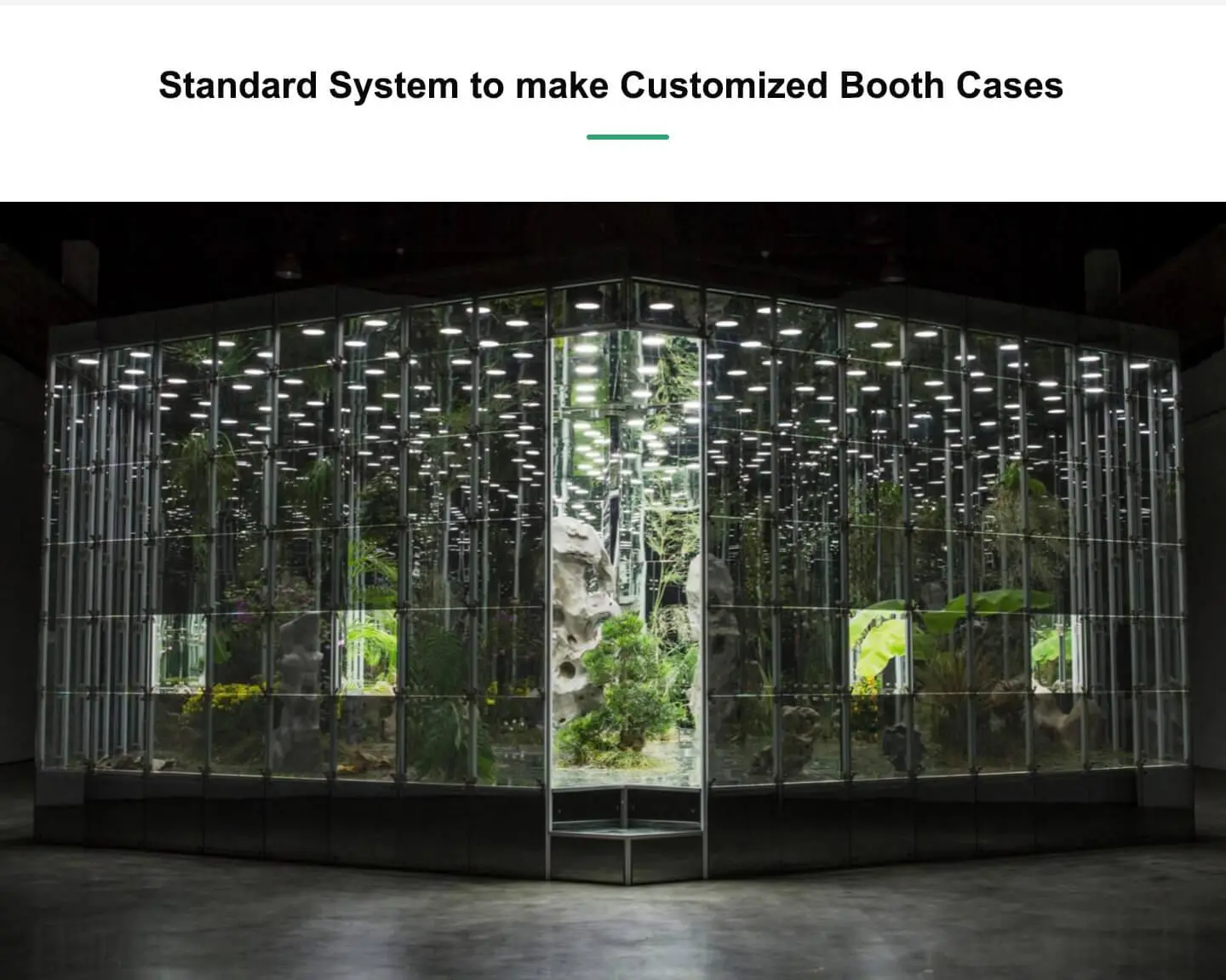 LT-S203 Upright Extrusion 135° display trade show aluminum profile
