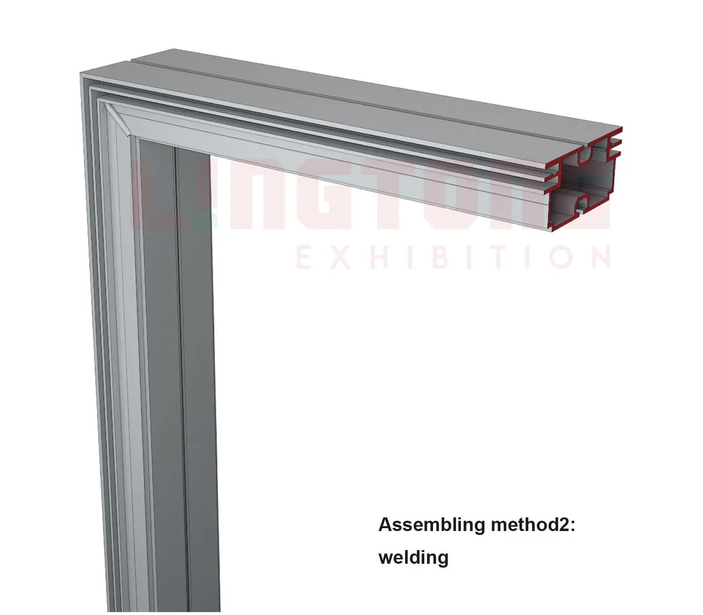 LT-W2635 Double Side Fabric/Panel Extrusion/80mm