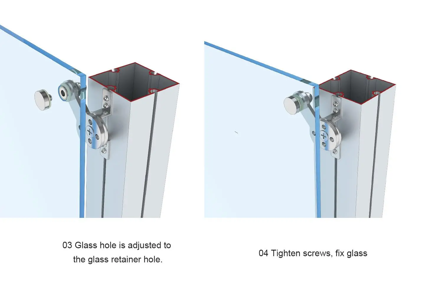 LT-E160400-05 Tempered Glass For Lingtong Glass Curtain Wall