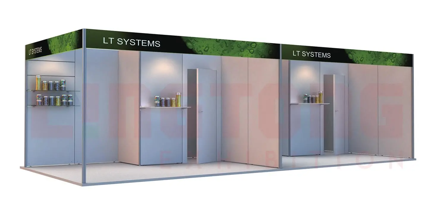 LT-WB261-02 Connecting Post For 90 Degree Corner For 40mm Exhibition Wall
