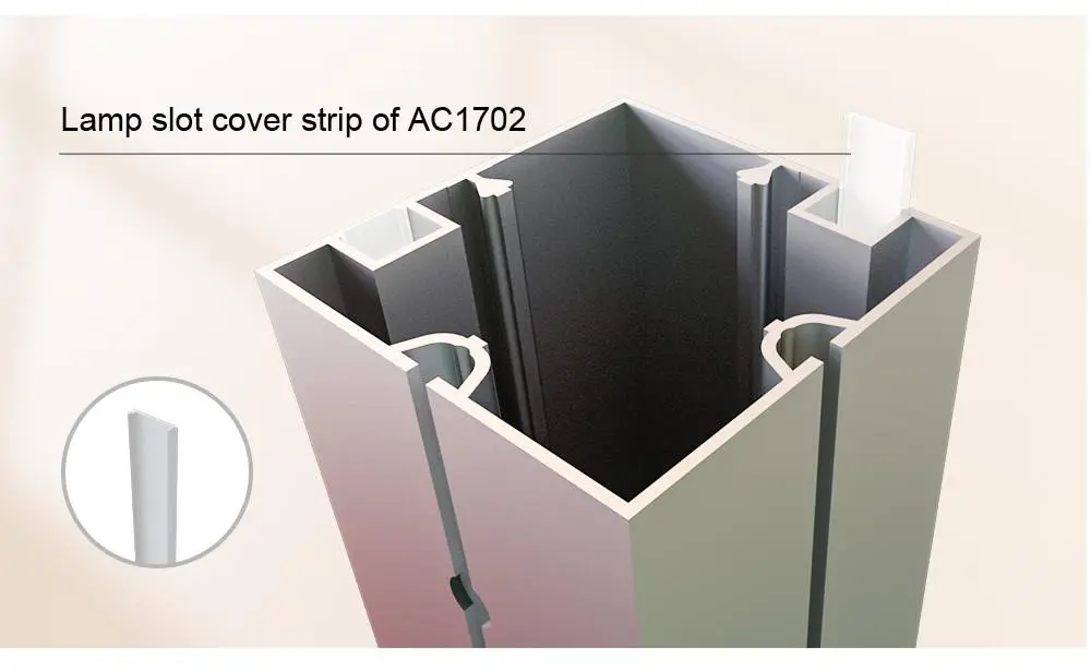 LT-AC1702 Square Extrusion/80mm For Exhibition Stand