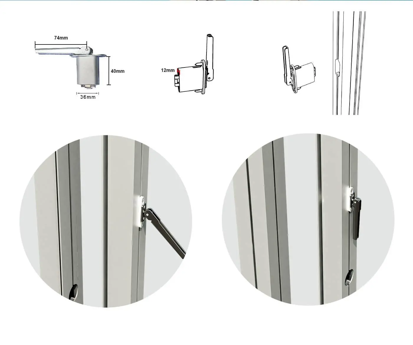 LT-Z984D Tooless Tension Lock